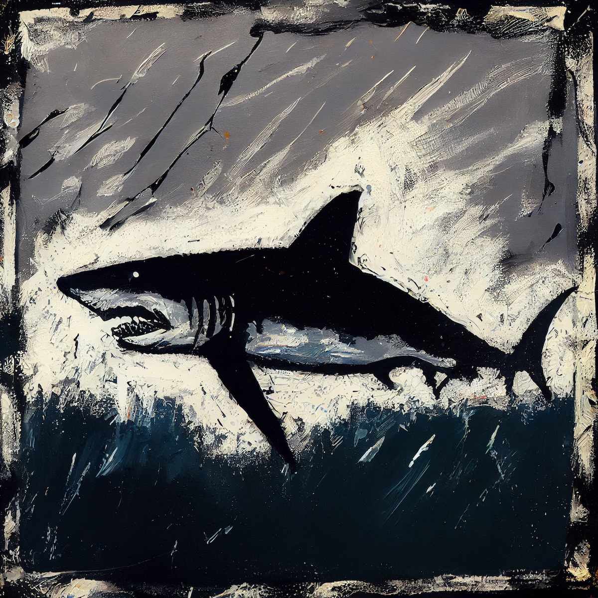 Abstract Shark by Kimi #311