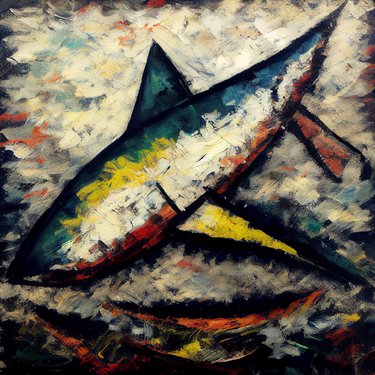 Abstract Shark by Kimi #325