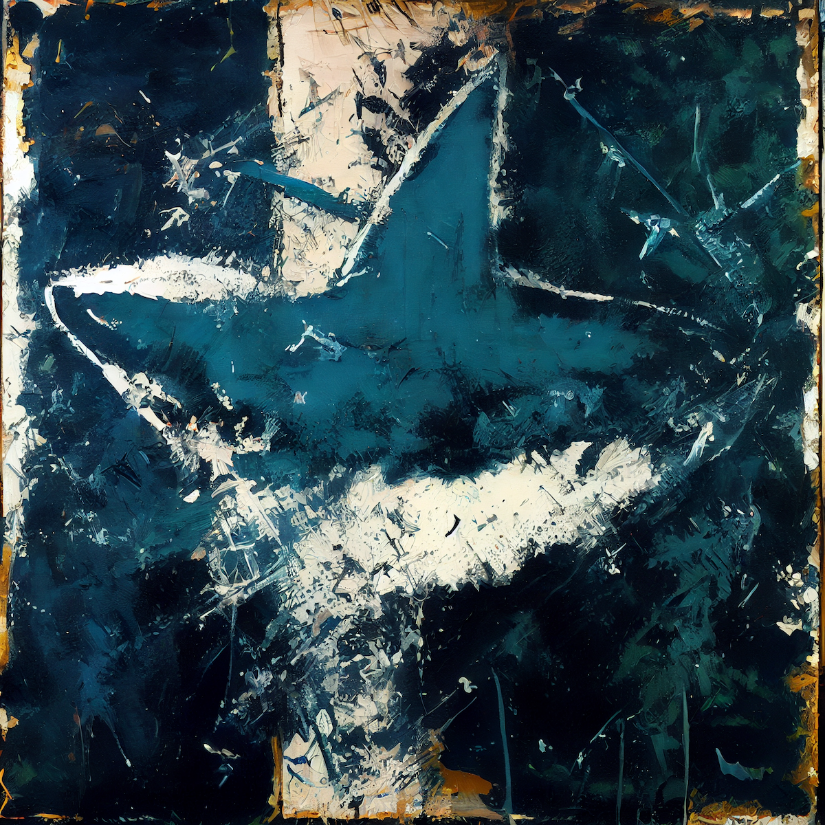 Abstract Shark by Kimi #32