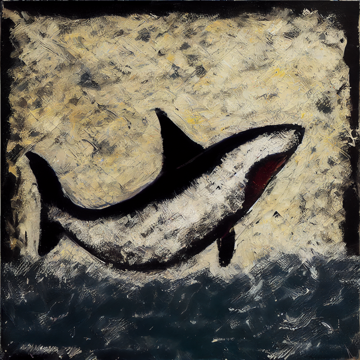 Abstract Shark by Kimi #387