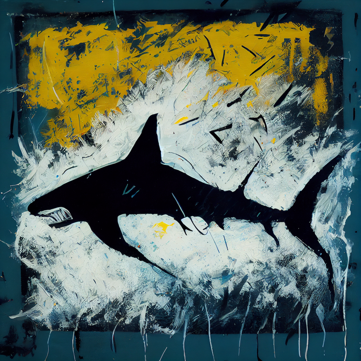 Abstract Shark by Kimi #462