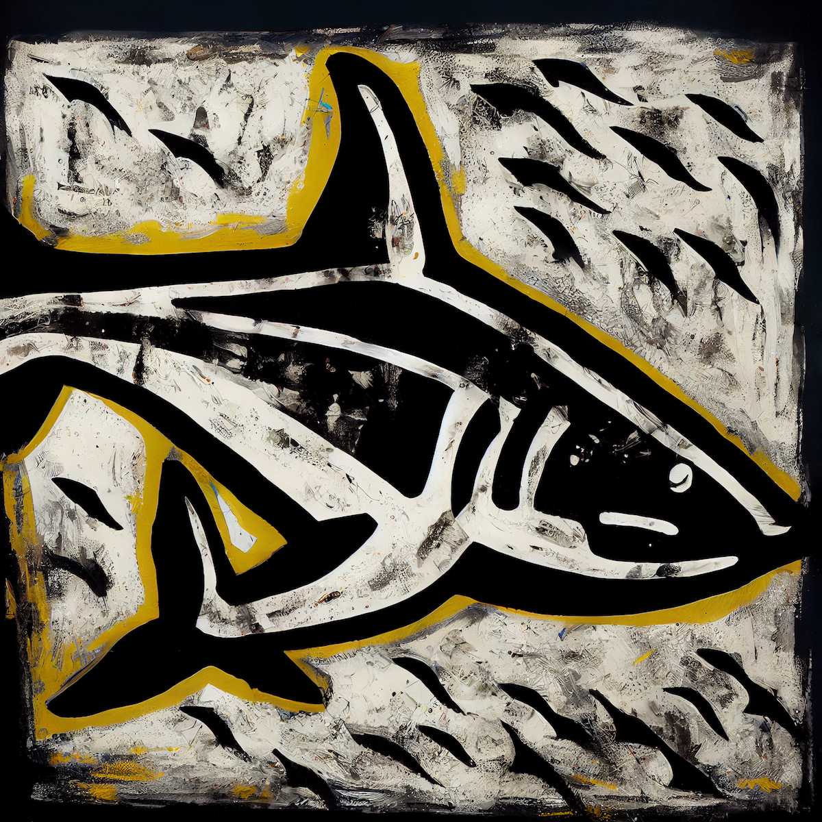 Abstract Shark by Kimi #583