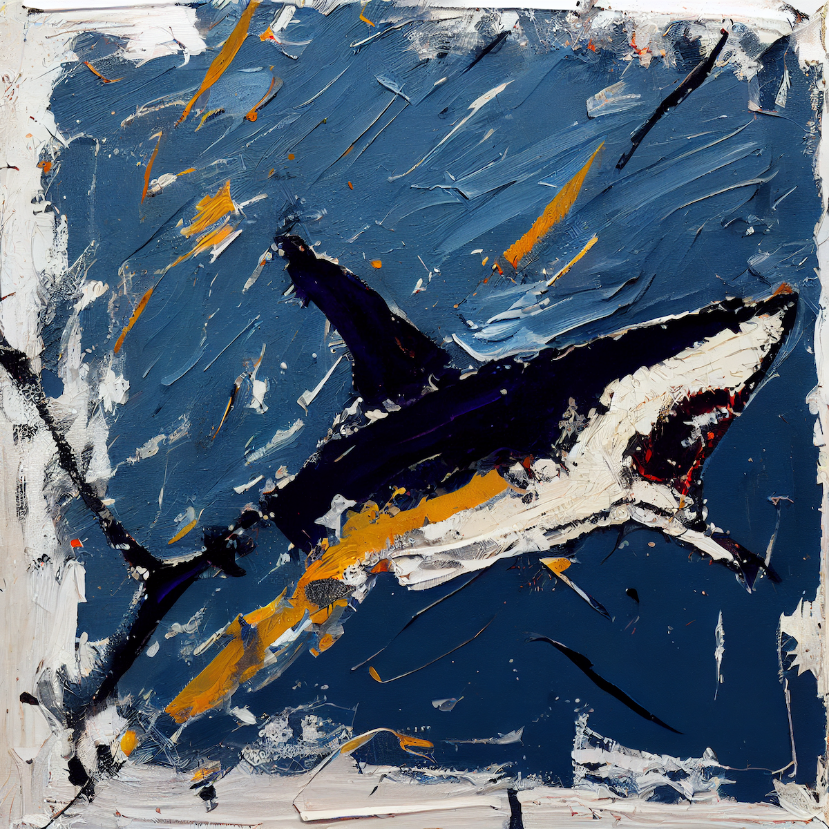 Abstract Shark by Kimi #606