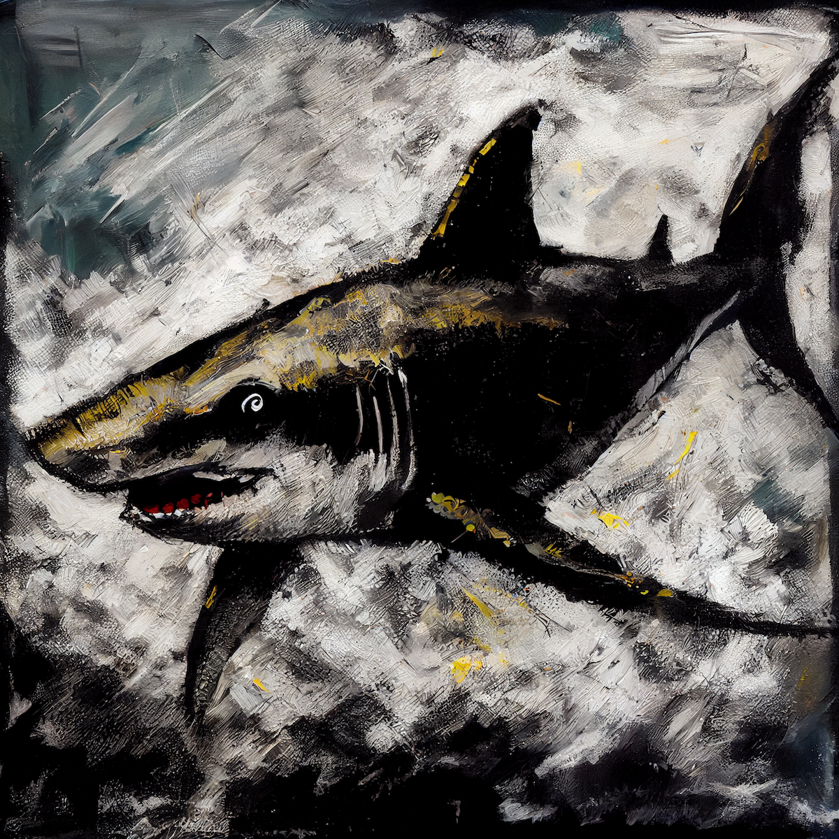 Abstract Shark by Kimi #621