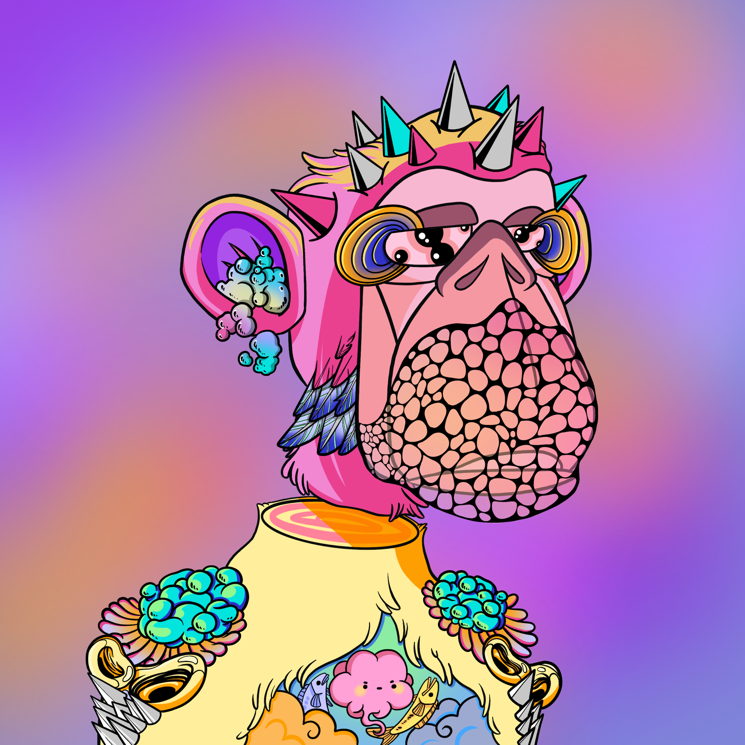 ACID APES SOCIETY #2498